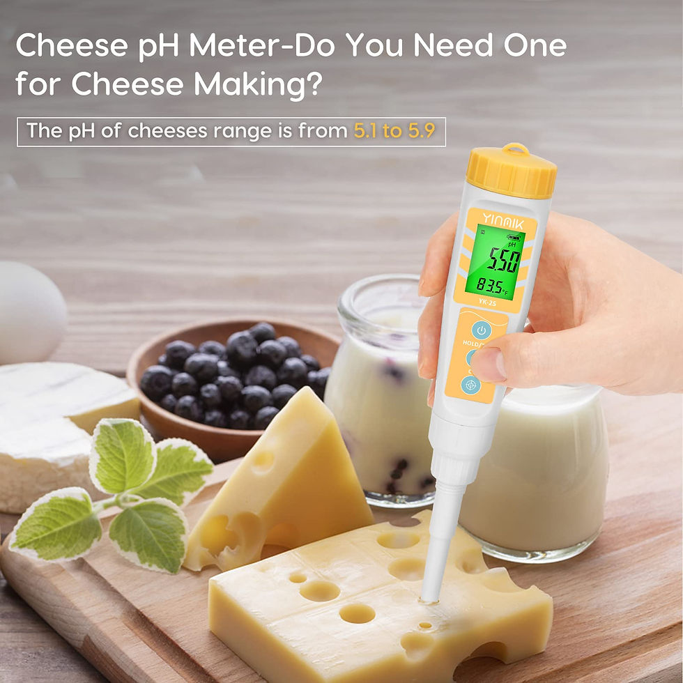 Thumbnail: YINMIK pH for Food, Probe Digital Meter Sourdough and Bread The pH of and