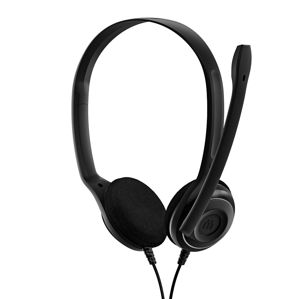 Thumbnail: Sennheiser PC USB - Stereo for 8 Headset MAC Black PC and with and Control