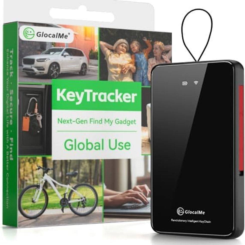 Thumbnail: GlocalMe KeyTracker GPS Tracker for Vehicles, Kids, Luggage, Worldwide