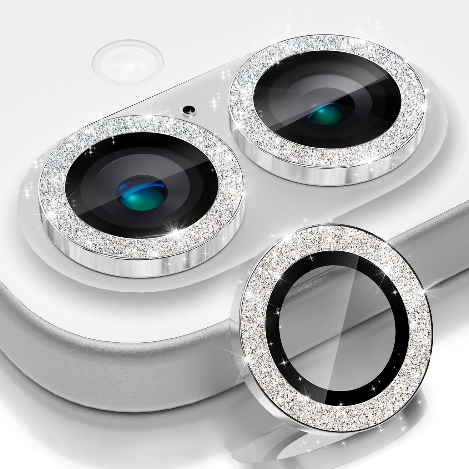 CloudValley iPhone 16 Camera Lens Protector, Ultra-HD Tempered Glass