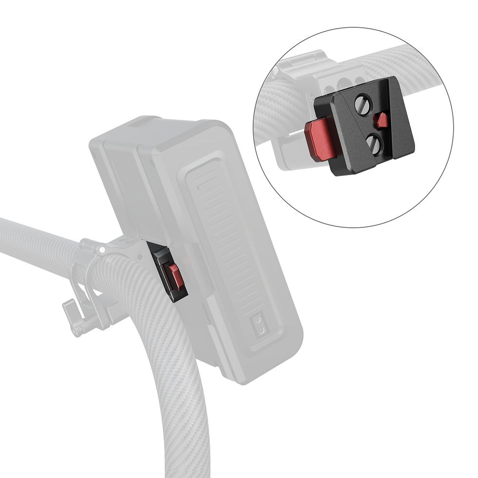 Thumbnail: SMALLRIG V-Lock Plate Kit, V Battery Mount Mini with Threaded Holes, Quick