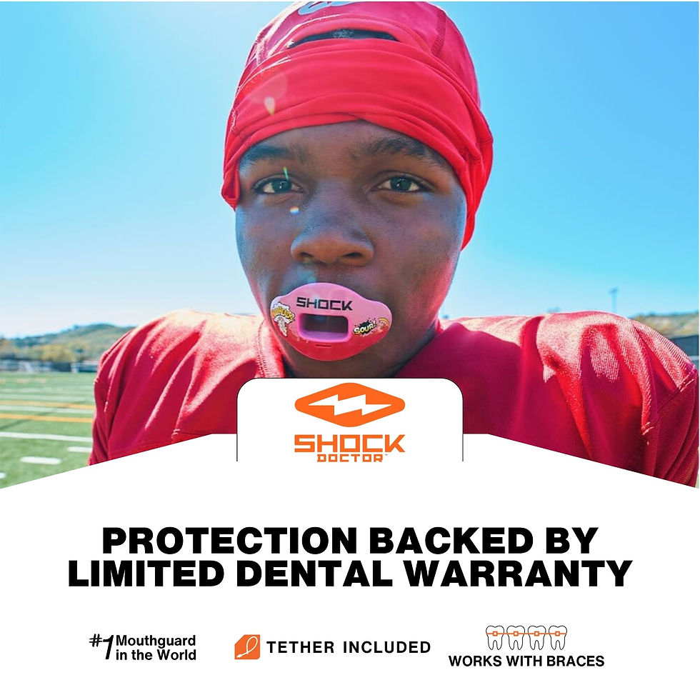 Thumbnail: Shock Doctor Kool Aid Lip - Air Guard Mouth Flow, Full Protection with