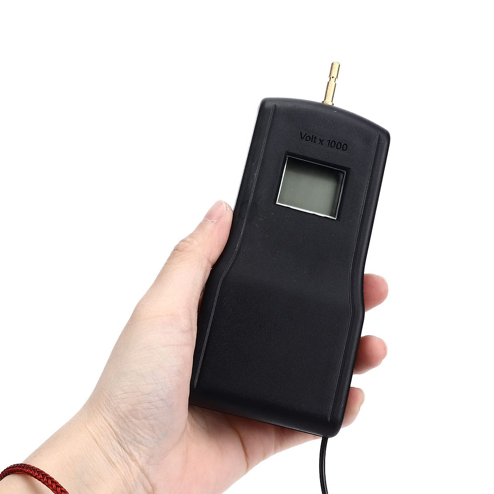 Thumbnail: FLEXMAN Electric Fence Tester 200-15000V LCD Display Black MLD-004B