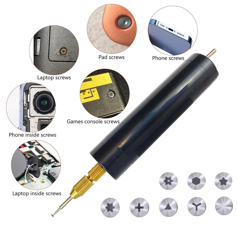 Thumbnail: Damaged Screw Removal Kit for iPhone, Electric Screw Cutter, USB Power Supply