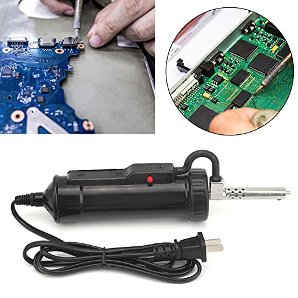 Thumbnail: Electric Solder Sucker with Suction, Suction Device 30W Automatic Desoldering