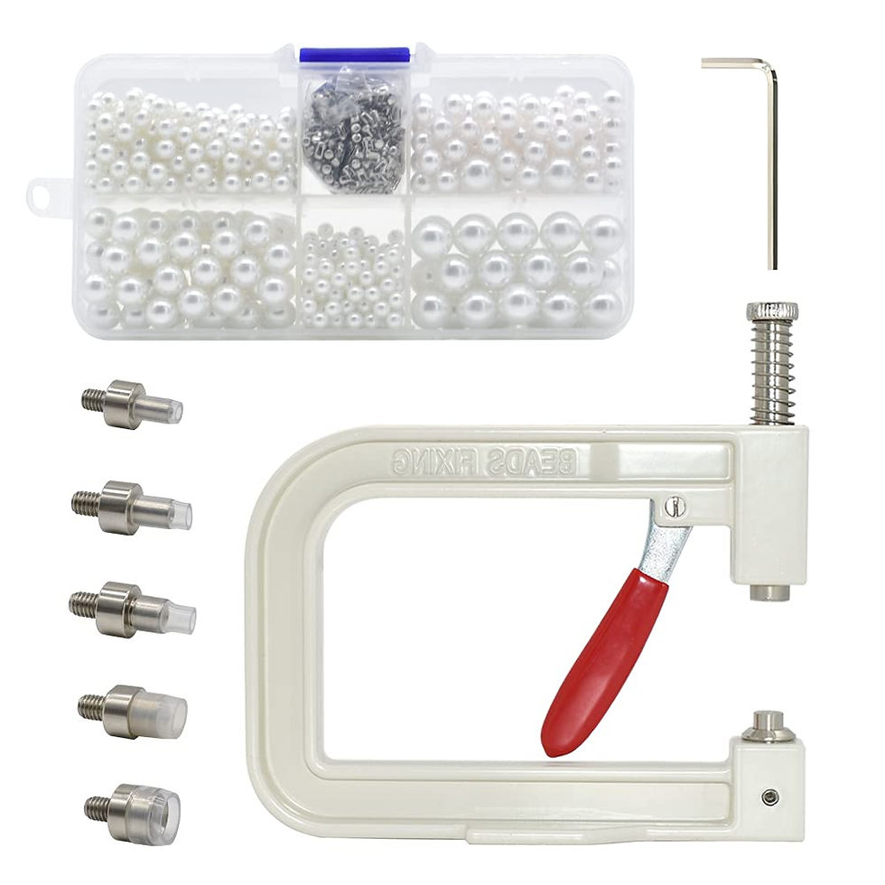 Thumbnail: Pearl Beads Rivet with Sizes of Round Studs for Handmade Setting Machine, Fixing