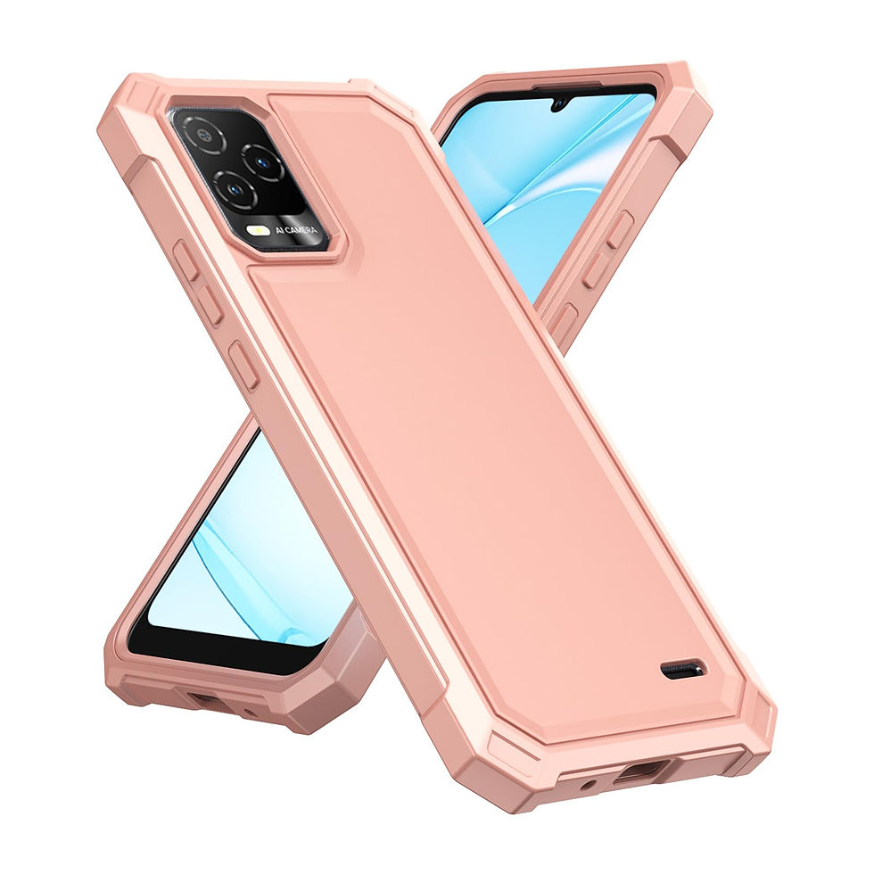 Thumbnail: Ailiber BLU View 5 Pro Case, Dual Layer Protection, Rose Gold Shockproof