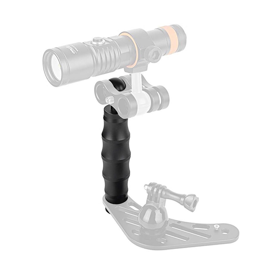 Thumbnail: OrcaTorch ZJ12 Camera Handle for Underwater Photography with Mount