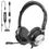 Thumbnail: PC Headset with Mic, USB Noise Cancelling Wired for Work & Classes