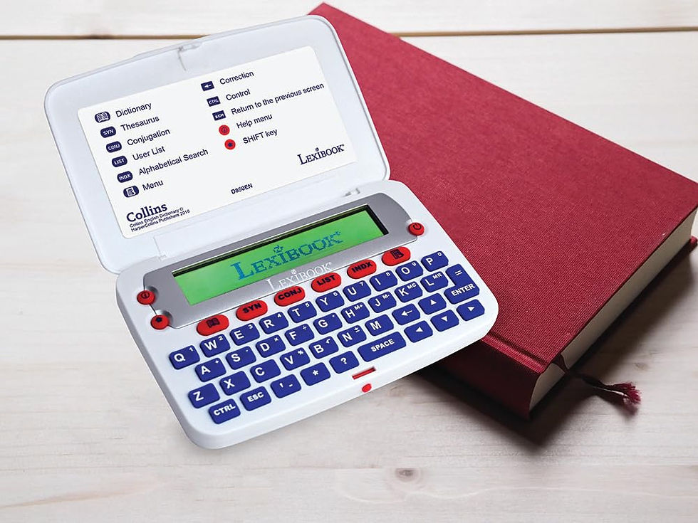 Thumbnail: LEXiBOOK - The Dictionary, Edition Electronic Collins English 13th Blue/White,