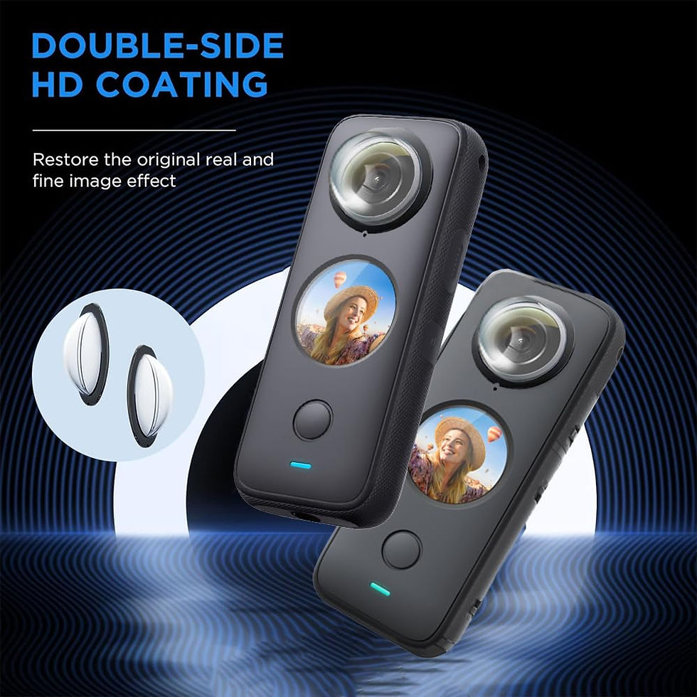 Thumbnail: Lens for one Protector PC Protective Guard Insta360 X2, Lens Cover for
