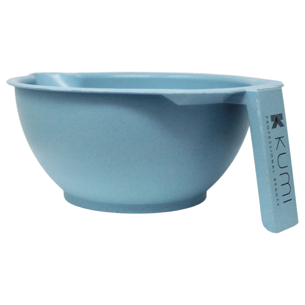 Kumi Wheat Blue Tint Bowl - Eco-Friendly Hair Tinting Tool with Non-Slip Base