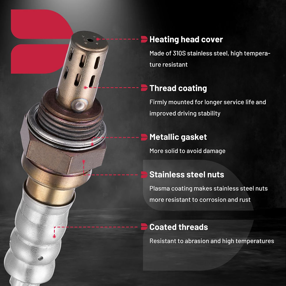 Thumbnail: BDFHYK Sensor or Sensor, with Sentra Quest 234-4380 Oxygen Downstream Left