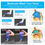 Thumbnail: 40 Nasal Rinse Mix + Neti Pot, 300ml Sinus Bottle with Salt & Spray