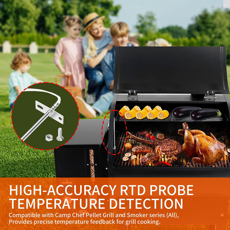 Thumbnail: RTD Sensor Probe for Chef Wood Pellet and Accessorie, Replace Parts Replacement