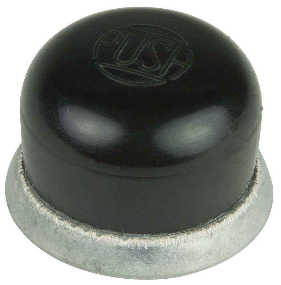 BEP 1001502 Black Screw on Rubber Cover Push Button Switches