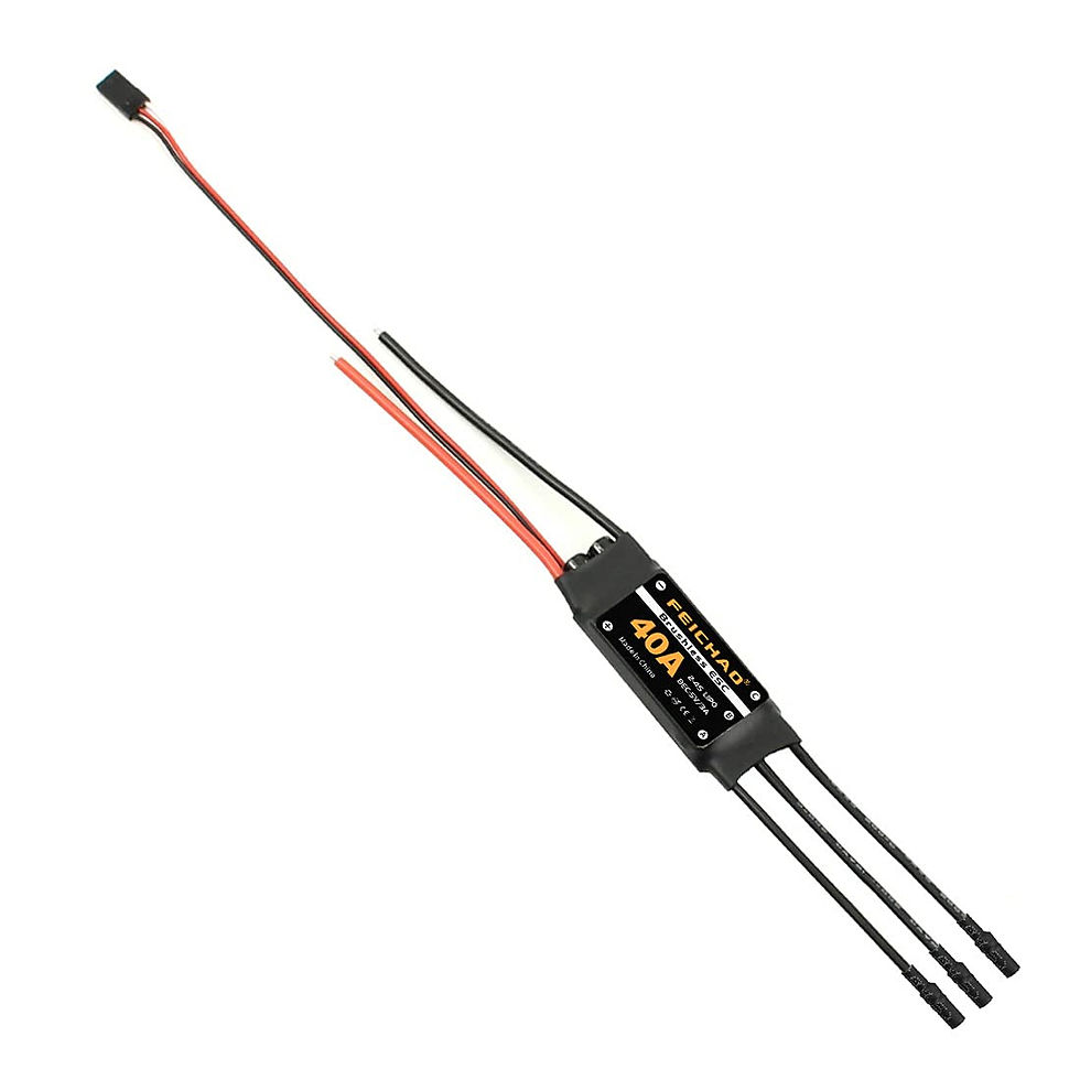 Thumbnail: FEICHAO Brushless ESC Speed Controller with BEC 40A 2-4S 5V for Fixed DIY