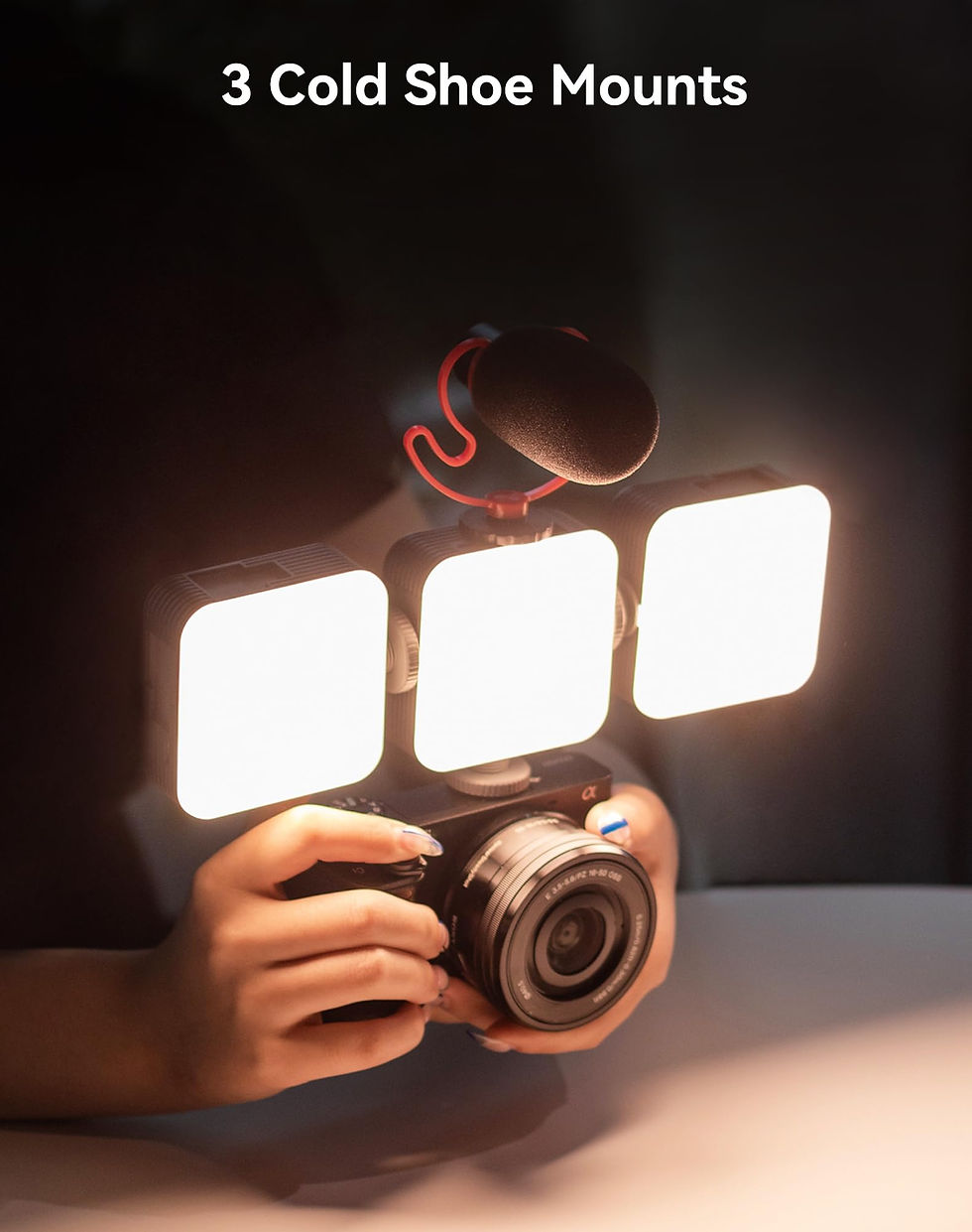 Thumbnail: SmallRig LED Video Portable Beads for P96 Light, Camera Video CRI w Cold