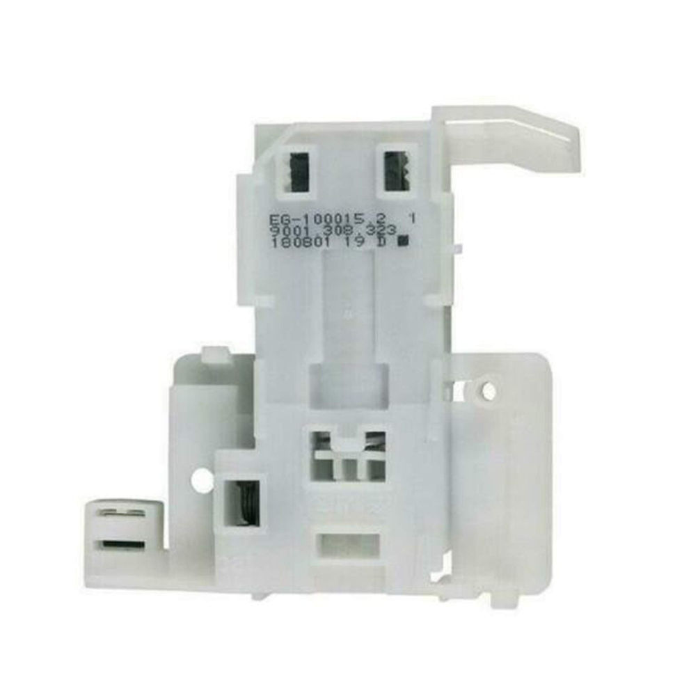 Thumbnail: Bosch 10006917 Genuine OEM Door Lock Assembly (White) for Bosch Dishwashers