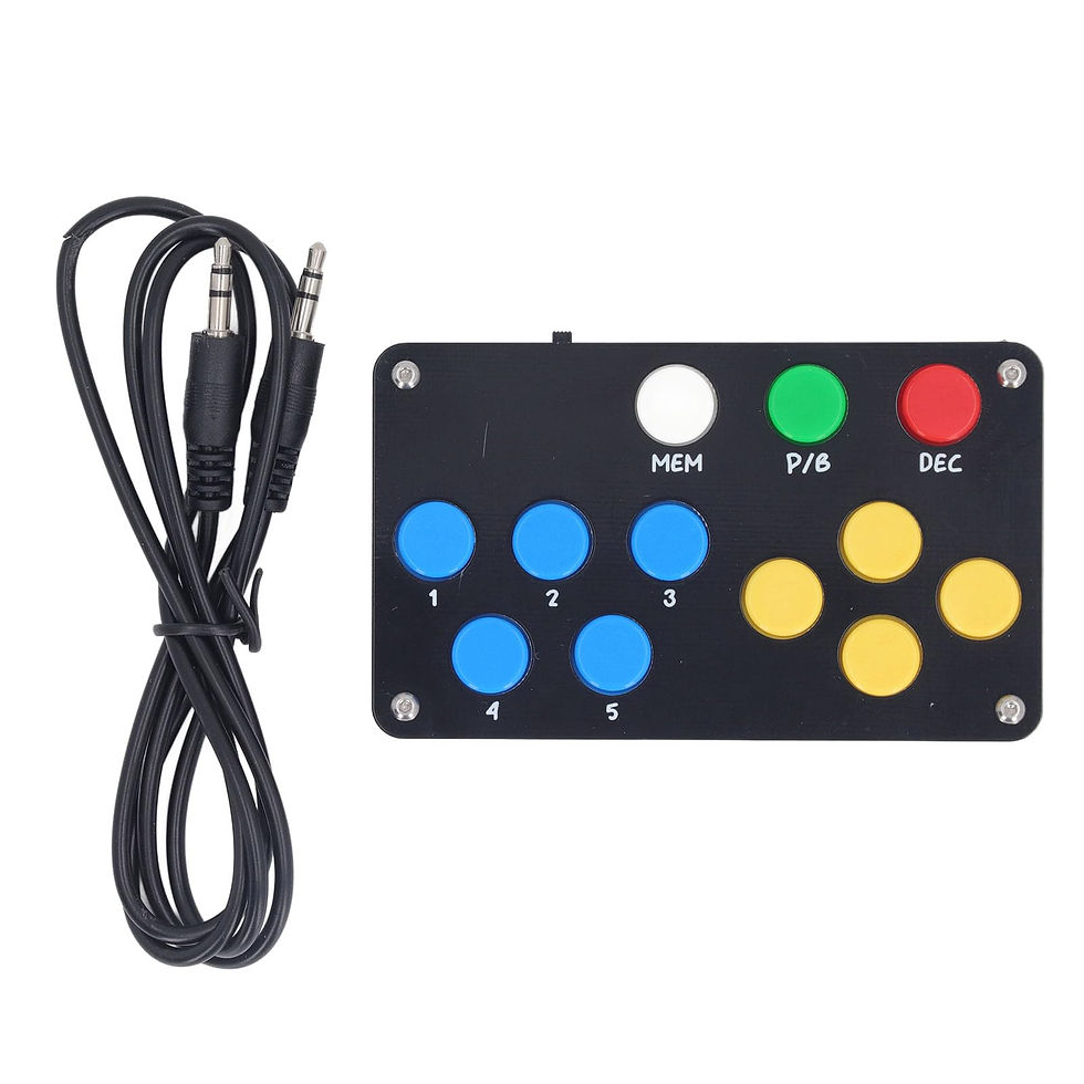 Thumbnail: Remote Control Keypad Shortwave Radio External Keyboard Compatibility FTdx5000MP