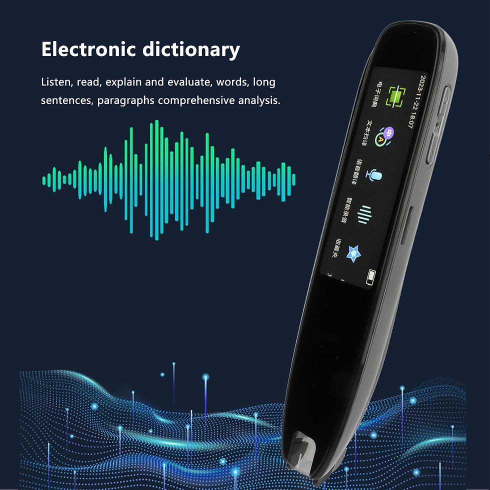 Thumbnail: Smart Scanning Translator Pen HD Touchscreen Built-in Dictionary Tool