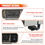 Thumbnail: 12V 150W Car Heater, Fast Heating Windshield Defogger, Portable Fan, White