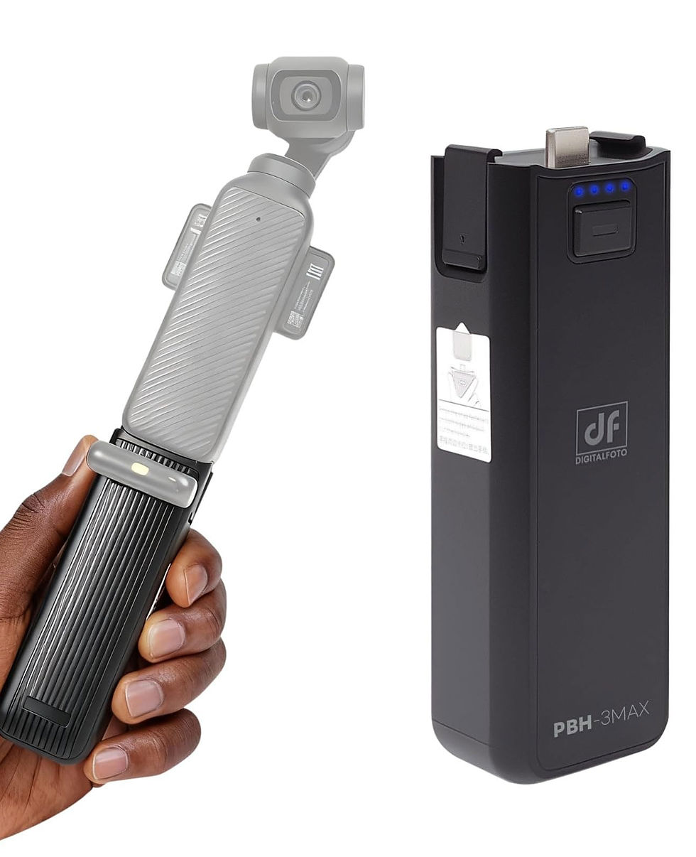 Thumbnail: Osmo Pocket Battery Handle with Connection, 3 Mic 5000mAh with DJI Pocket
