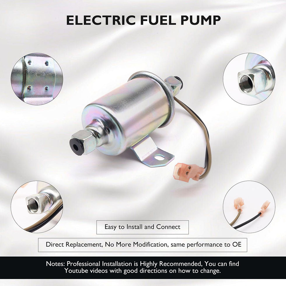 Thumbnail: E11020 Electric Fuel Pump 12V Compatible with Onan Generator Fuel Pump E11020