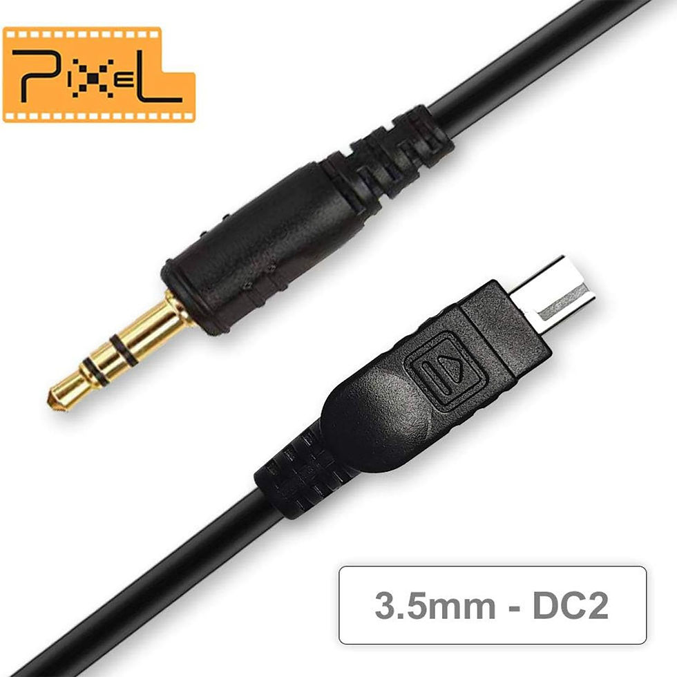 Thumbnail: Pixel Cable for Nikon Replaces 3.5mm DC2 Off-Camera Remote Z5, Z7, Z7-II,
