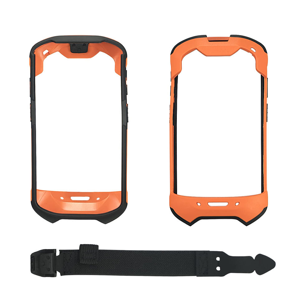 Thumbnail: Protective Cover Case Boot with Hand Strap Bumper Rugged TC51 for Zebra