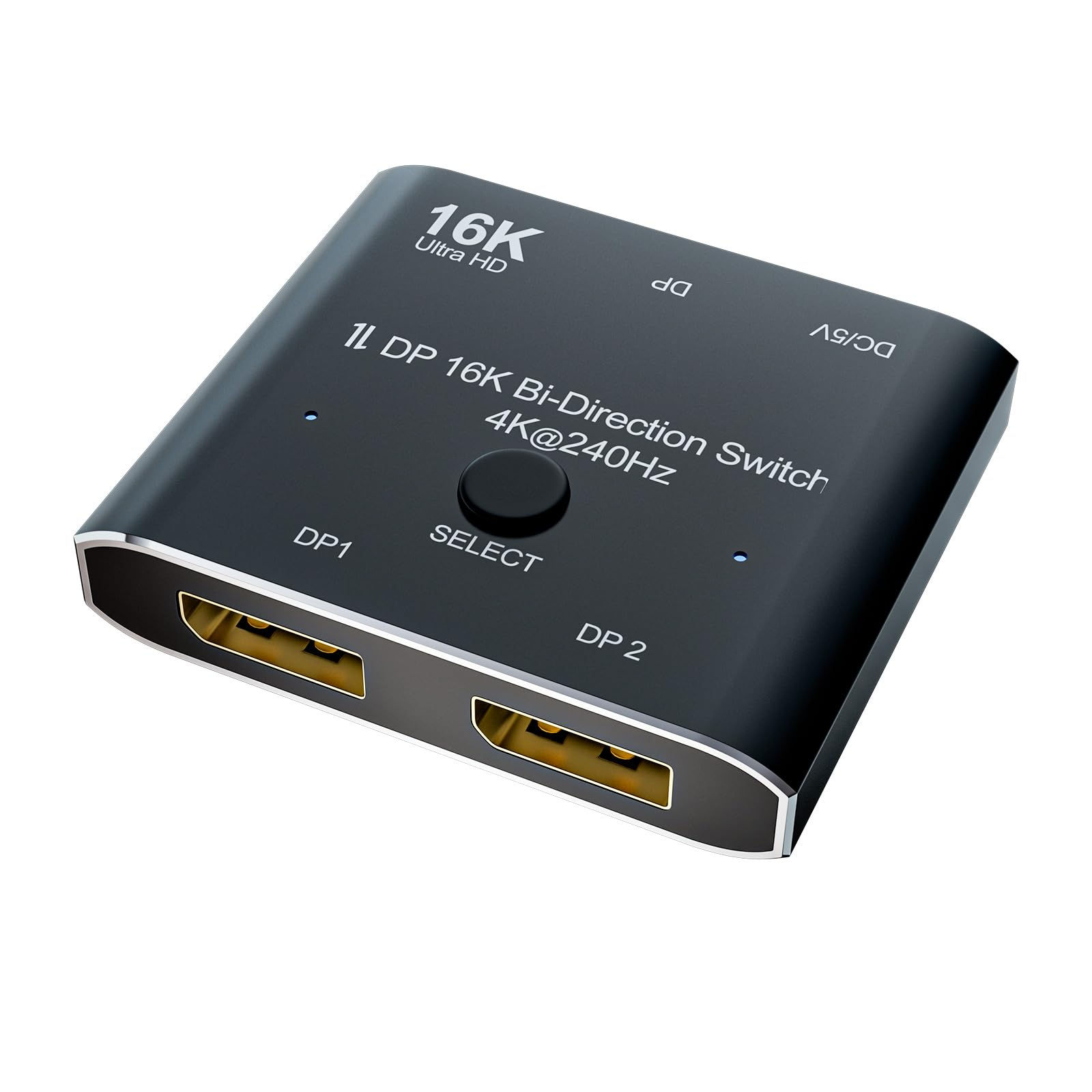 CABLEDECONN DisplayPort DP Video Switch Bi-Direction Ultra 2.1 8K 10K HD