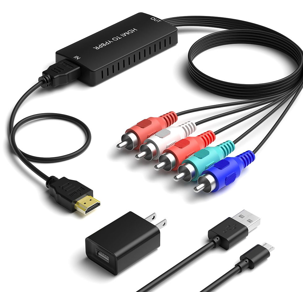 Thumbnail: Dingsun to Converter, Convert YPbPr Video HDMI Component and R/L Audio