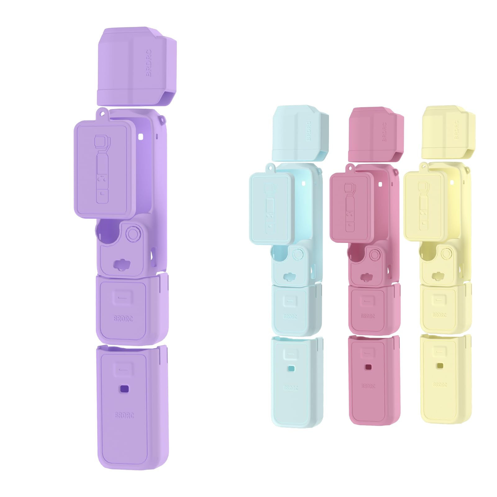 Protective Silicone Cover for DJI Osmo Pocket 3, Scratch-Resistant Skin