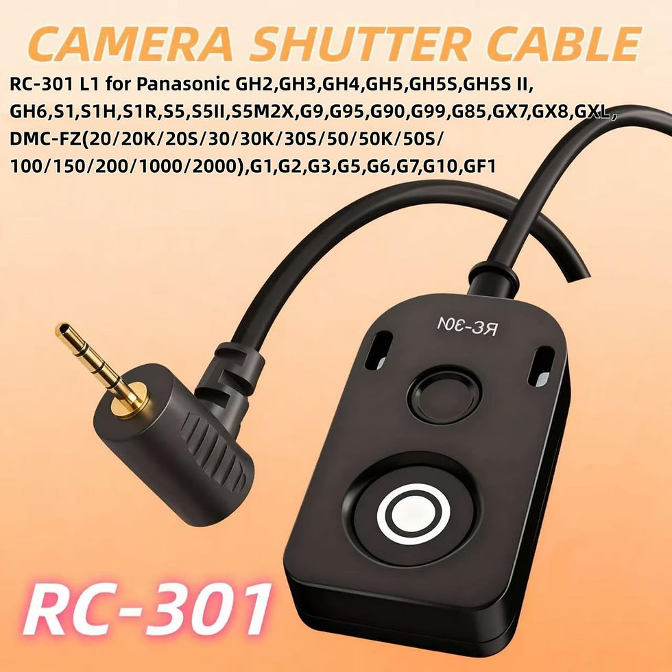 Thumbnail: for Panaso Cable Shutter Release Control "Extended RC301-L1 Remote Camera Wired
