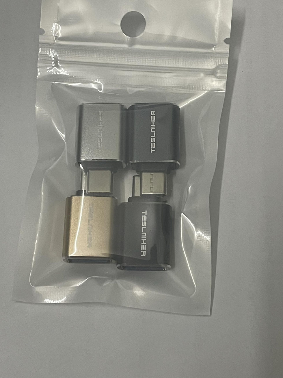 Thumbnail: Upgraded USB C to USB Adapter, 4 Pack, Compatible with MacBook, 4 Colors