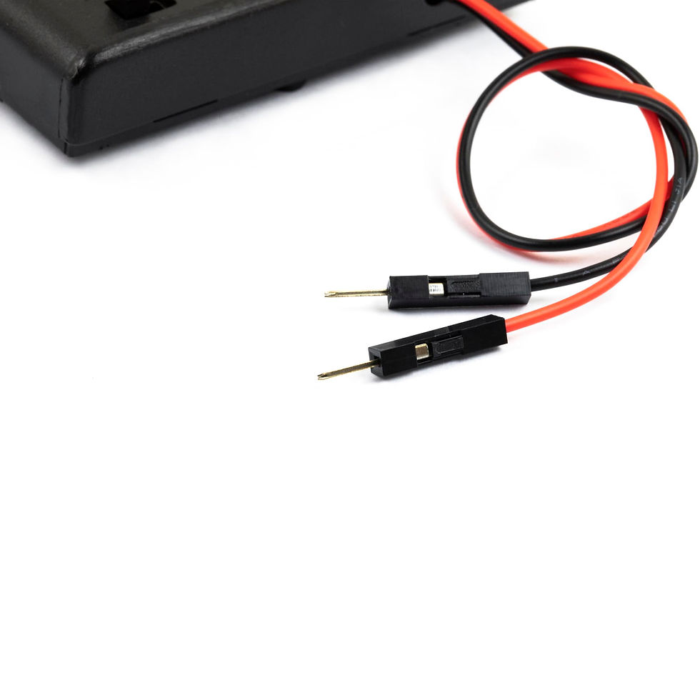 Thumbnail: Battery Holder Case, 4xAA with On/Off Switch, for DIY Electronics