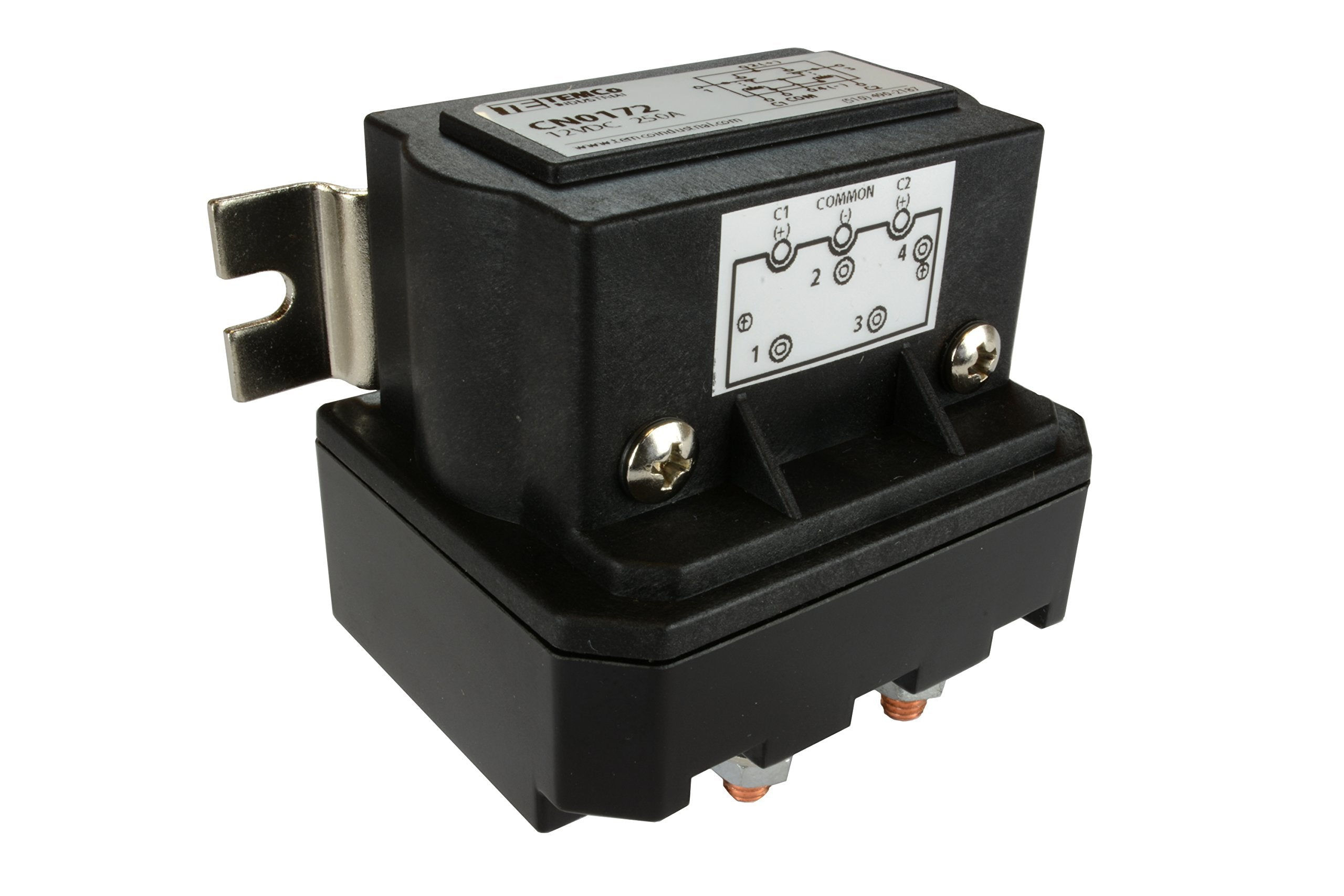 Temco 250 Amps DC Winch Motor Reversing Solenoid Relay Switch 12 Volt Contactor