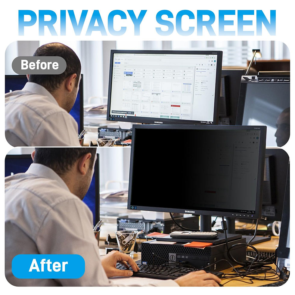 Thumbnail: 20" Privacy Screen Protector, Anti-Glare & Scratch, 16:9 Widescreen