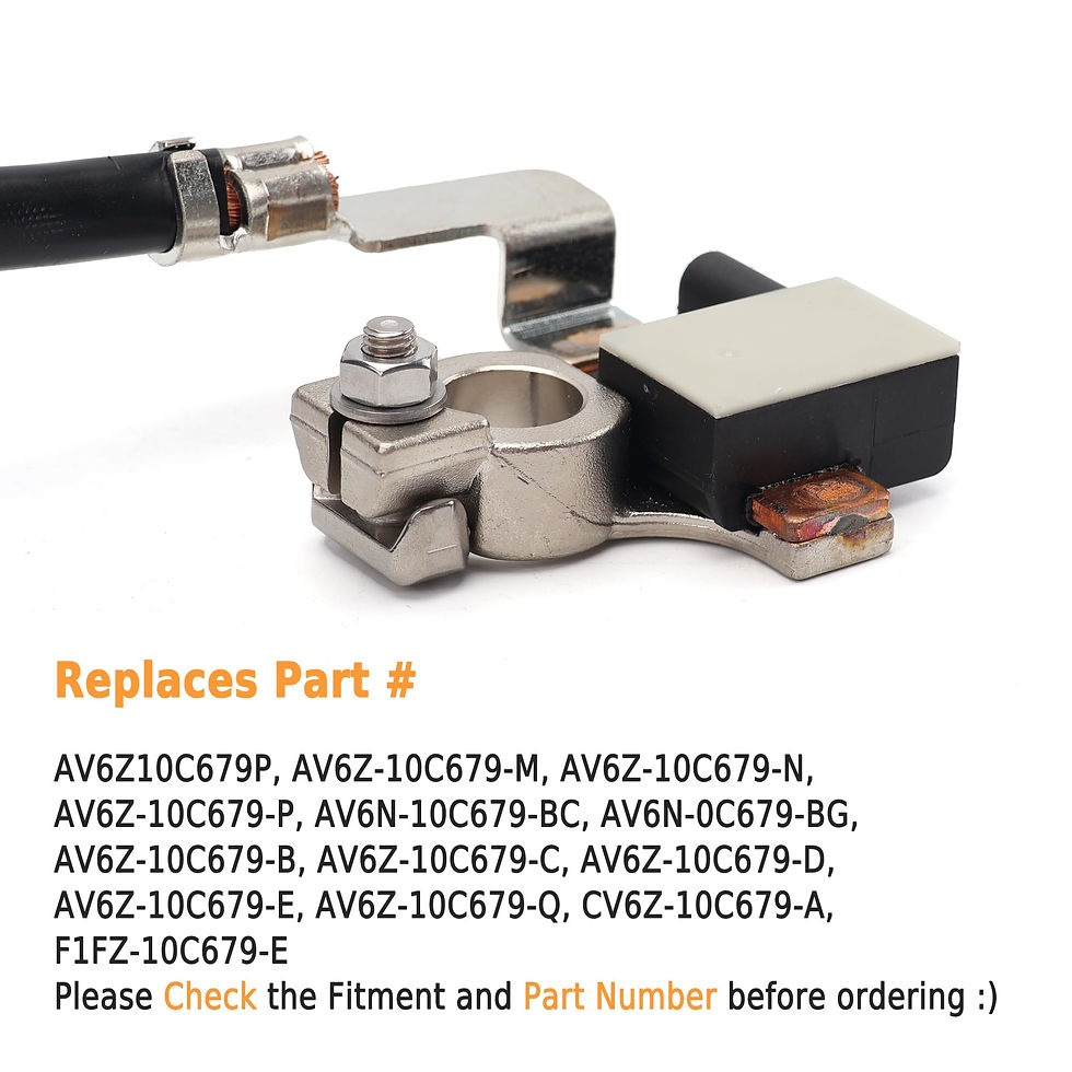Thumbnail: AV6N10C679GB Battery Current Sensor with Ford Focus Compatible 2012 2013