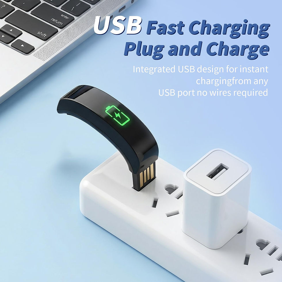 Thumbnail: Vibrating Clock Silent Wristband for Heavy Sleepers Alarm Extremely Battery