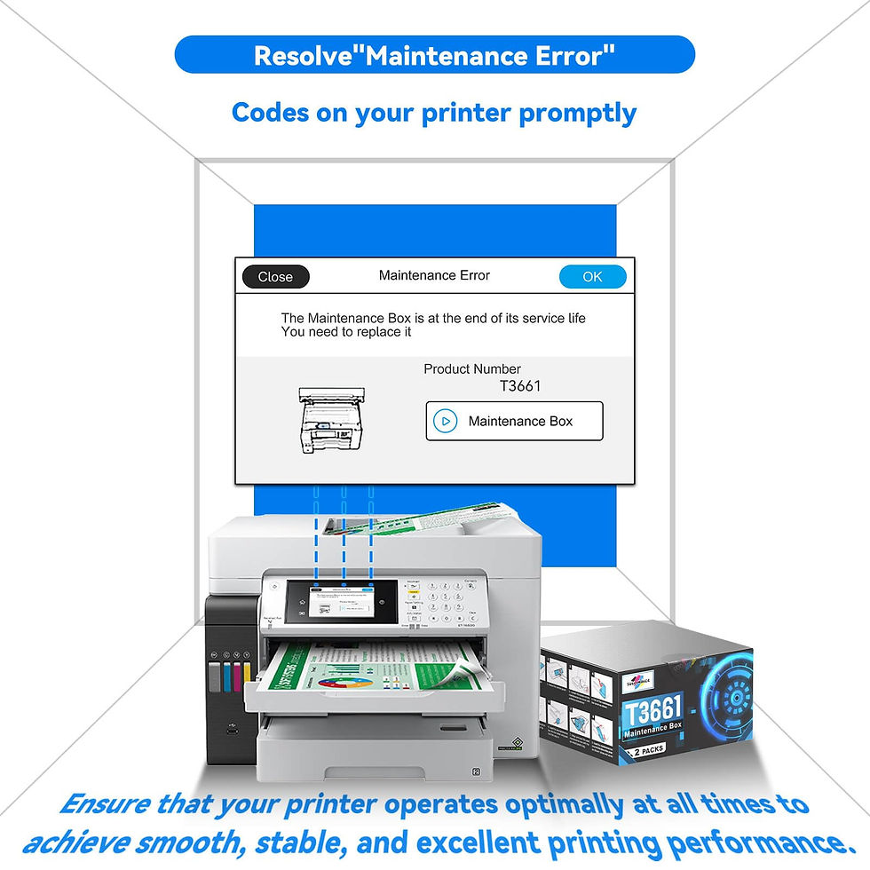 Thumbnail: T3661 Box for Expression Epson Ink Maintenance XP-15000 XP-6100 XP-6000