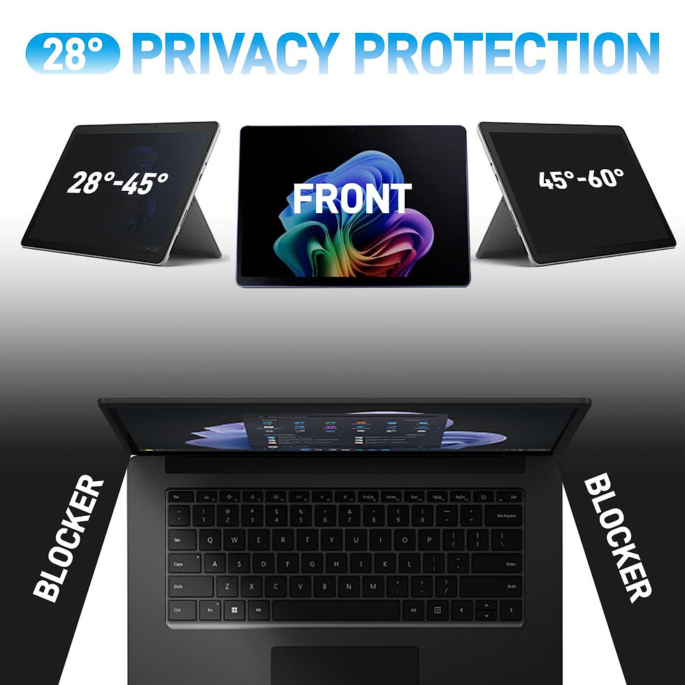 Thumbnail: Laptop Privacy Screen for Microsoft Surface Laptop 13.5-inch, Anti-Spying Filter