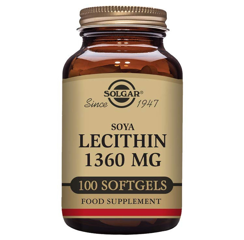 Thumbnail: Solgar Soya Lecithin 1360mg Softgels, 100 Count, Gluten-Free