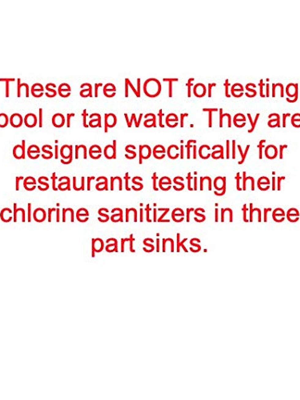 Thumbnail: Three Restaurant Sanitizer Test Paper, Vials of Pack Chlorine 10-200 Paper