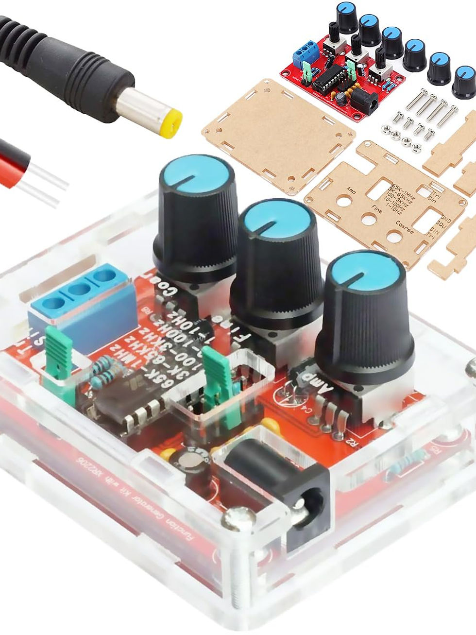 Thumbnail: XR2206 Signal Generator Module 1Hz-1MHz Sine Triangle Square Output