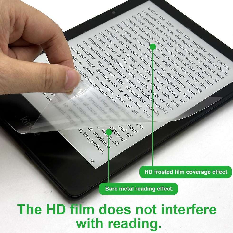Thumbnail: 2-Pack Anti-Glare Matte Screen Protector for 7" Kindle Paperwhite 12th Gen 2024