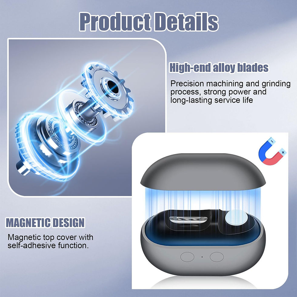Thumbnail: Electric Nail Clipper, Clippers for 3 in 1 Seniors & Adults, Baby Electric