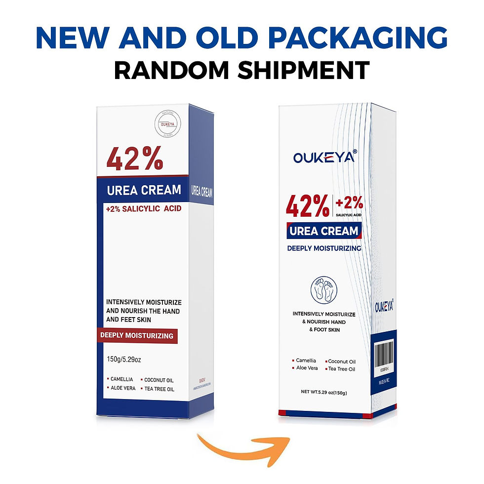 Thumbnail: OUKEYA Urea with Salicylic Acid, Foot Cream 42% 2% for Dry, � for Feet,