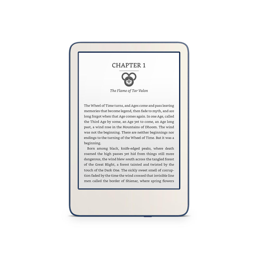 Thumbnail: Tacky Design Cherry Blossom Kindle Skin Wrap, Beige Vinyl (11th Gen, 2021)