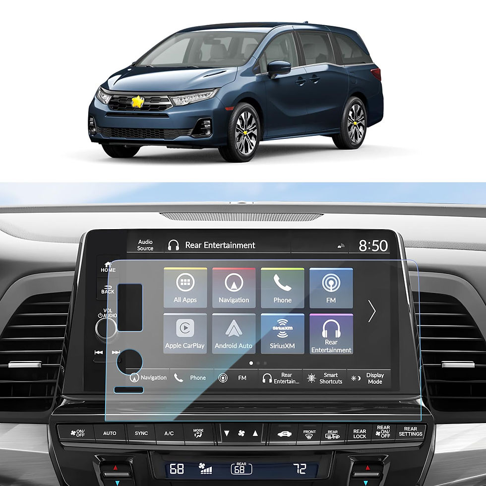 Thumbnail: 2025 Honda Odyssey 9" Navigation Screen Protector, Anti-Glare, HD Clear Glass